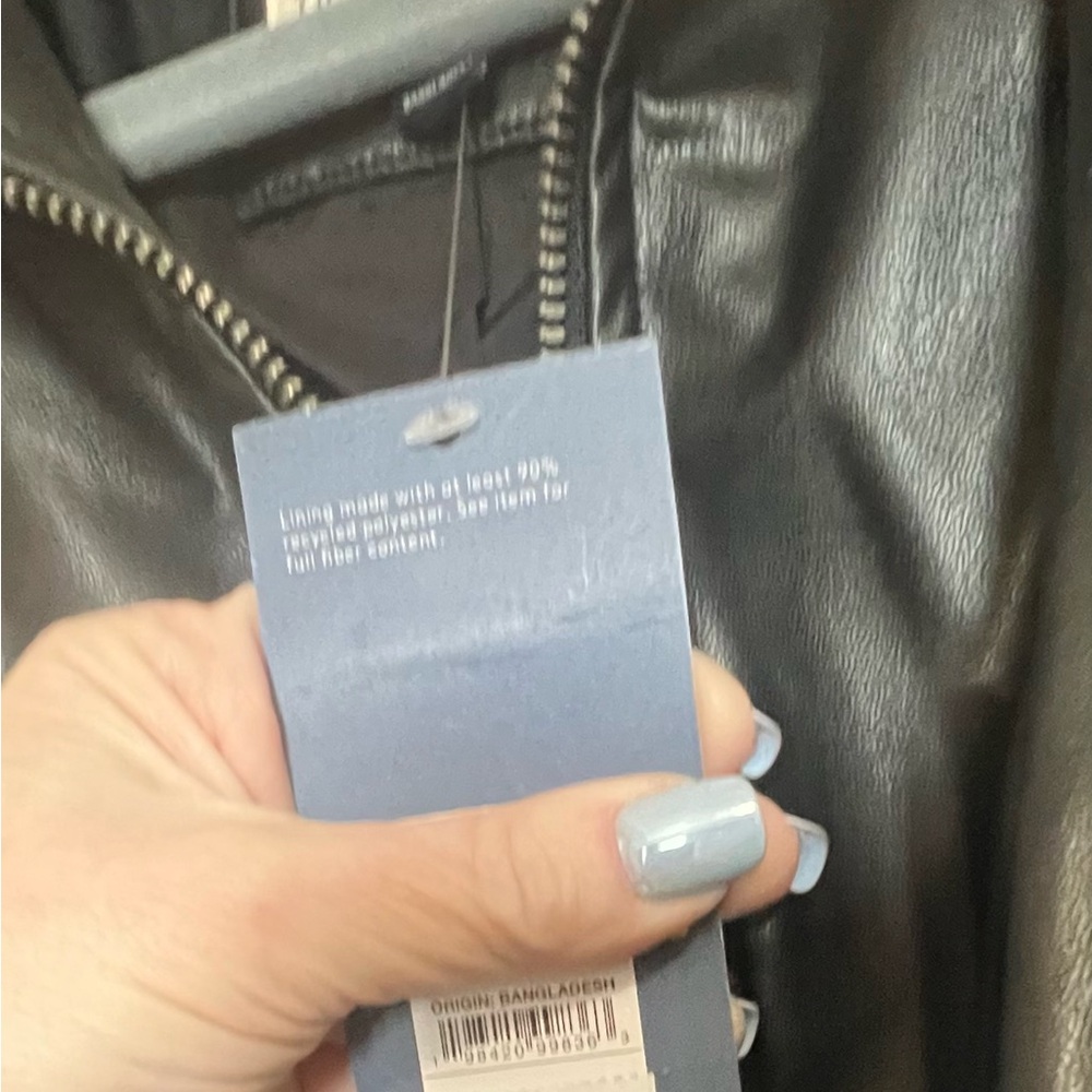 Universal Thread Black Bomber Jacket - image 4